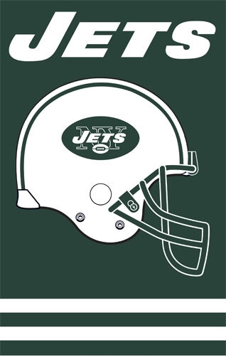 Jets Applique Banner 44" x 28"