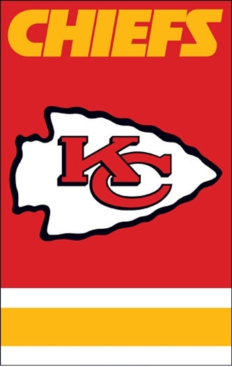 Chiefs Applique Banner 44" x 28"
