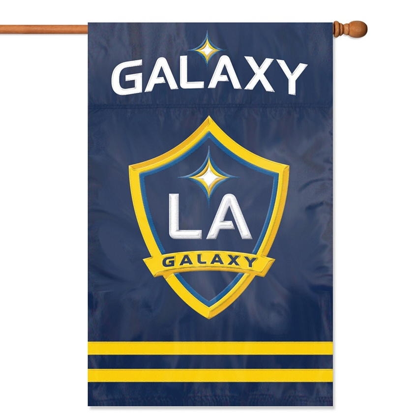 LA Galaxy Applique Banner Flag 44" x 28"