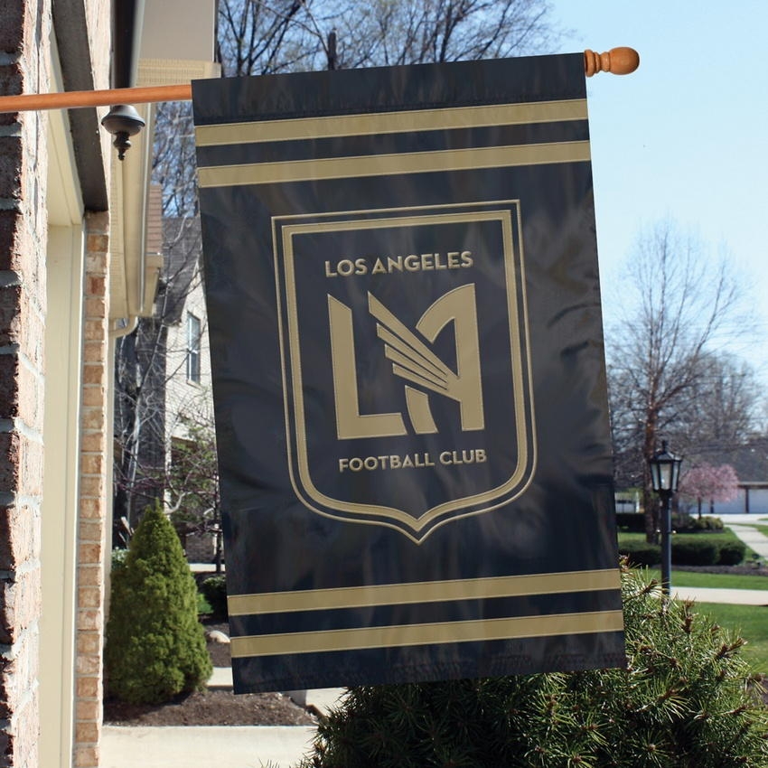 Los Angeles FC Applique Banner Flag 44" x 28"