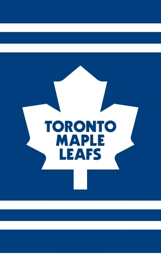 Toronto Maple Leafs Applique Banner Flag 44" x 28"