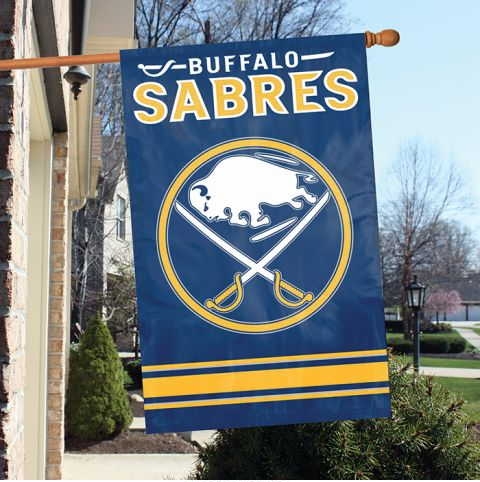 Buffalo Sabres Applique Banner Flag 44" x 28"