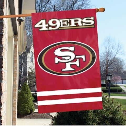 Forty-niners Applique Banner 44" x 28"