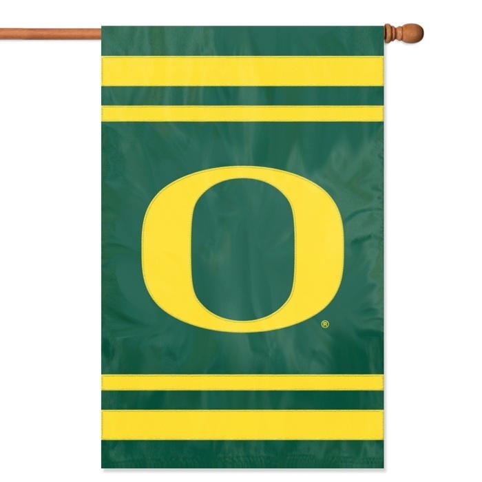 Oregon Ducks Applique Banner Flag 44" x 28"