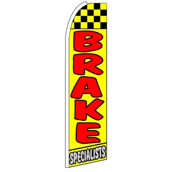 Brake Specialists (V2) Feather Flag 3' x 11.5'