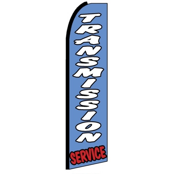 Transmission Service Feather Flag 3' x 11.5'