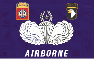 Airborne Flag 3x5 with grommets