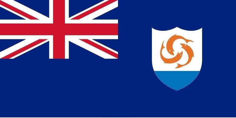 4' x 6' Anguilla High Wind, US Made Flag