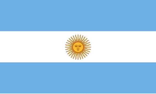2' x 3' Argentina High Wind, US Made Flag