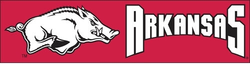 Arkansas Razorbacks Banner 8' x 2'