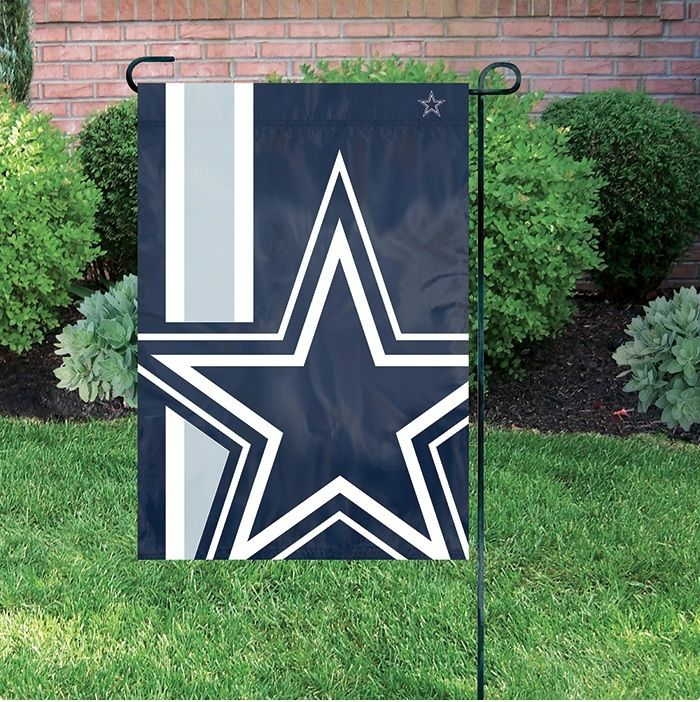 Cowboys Bold Logo Garden Flag 12" x 18"