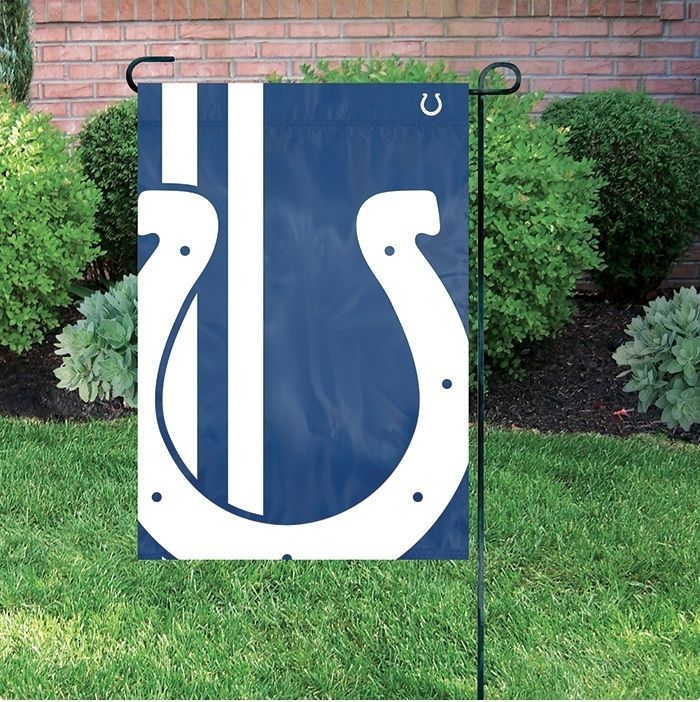 Colts Bold Logo Garden Flag 12" x 18"