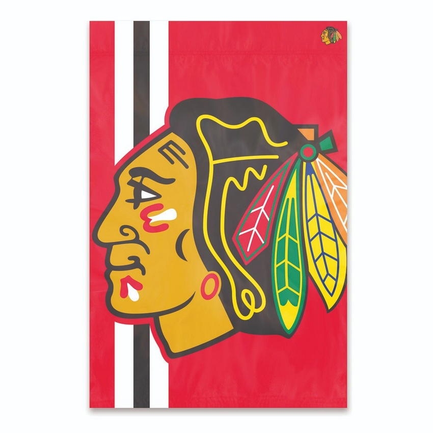 Chicago Blackhawks Bold Logo Banner 2' x 3'