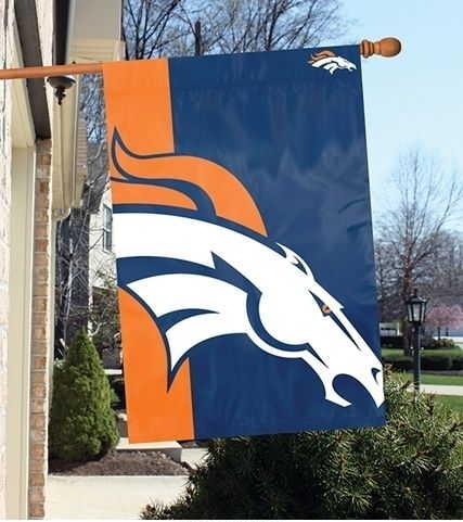 Denver Broncos Bold Logo Banner 2' x 3'
