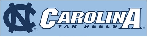 North Carolina Tar Heels Banner 8' x 2'