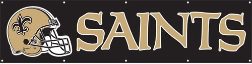 Saints Banner 8' x 2'