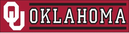 Oklahoma Sooners Banner 8' x 2'