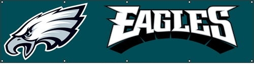 Eagles Banner 8' x 2'