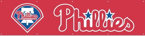 Phillies Banner 8' x 2'