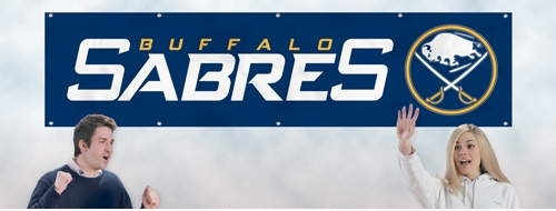 Buffalo Sabres Banner 8' x 2'