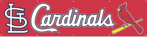 Cardinals Banner 8' x 2'