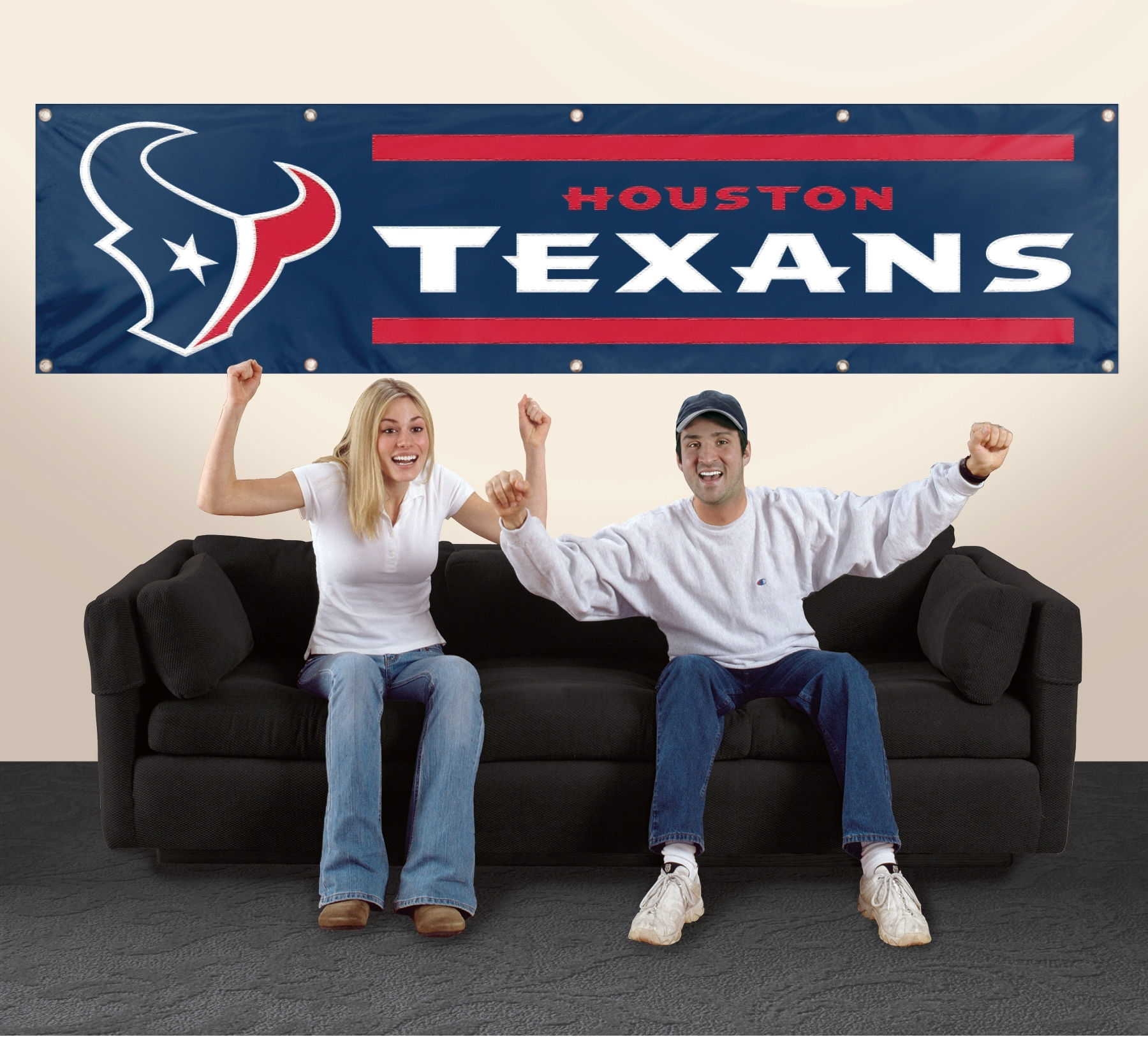 Texans Banner 8' x 2'