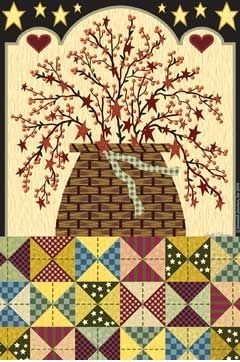 1 left - Bittersweet Basket Garden Flag