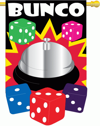 Bunco Garden Flag