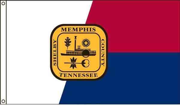 6' x 10' Memphis City High Wind, US Made Flag