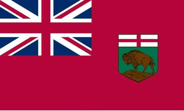 3' x 5' Manitoba High Wind, US Made Flag