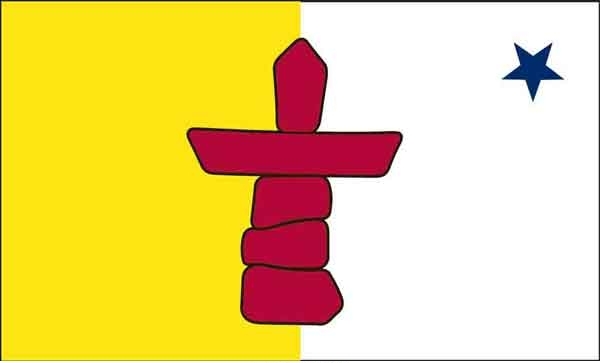 3' x 5' Nunavut High Wind, US Made Flag