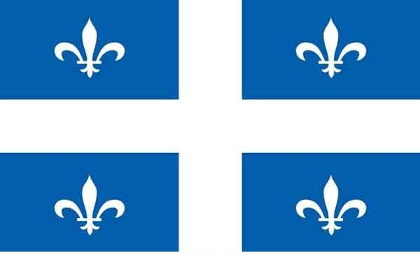 3' x 5' Quebec High Wind, US Made Flag