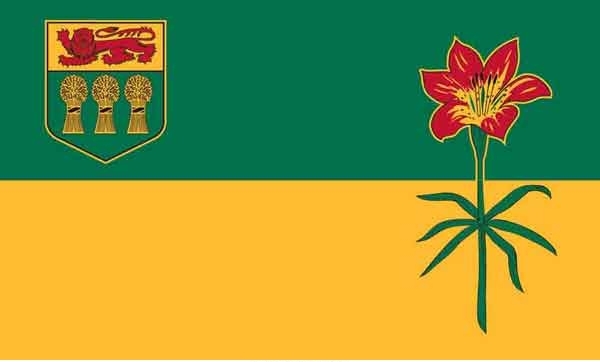 3' x 5' Saskatchewan High Wind, US Made Flag