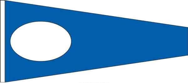 High Wind, US made Code Pennant Size No. 0 - 2