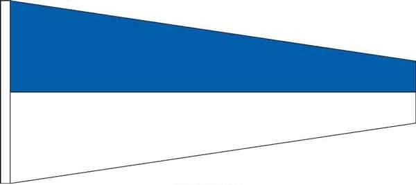 High Wind, US made Code Pennant Size No. 0 - 6