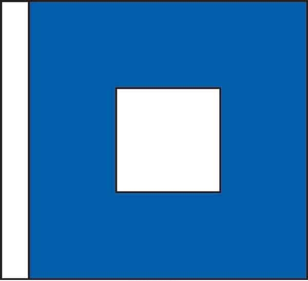 High Wind, US made Code Flag Size No. 10 - P