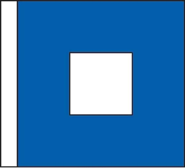 High Wind, US made Code Flag Size No. 14 - P
