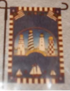 Lighthouse Garden Flag