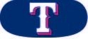 Rangers Decorating 12 Eye Black Strips