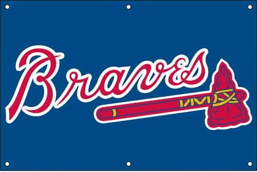 Braves Fan Banner 2' x 3'