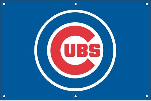 Cubs Fan Banner 2' x 3'