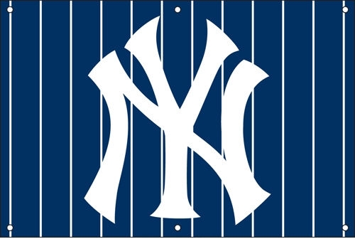 Yankees Fan Banner 2' x 3'