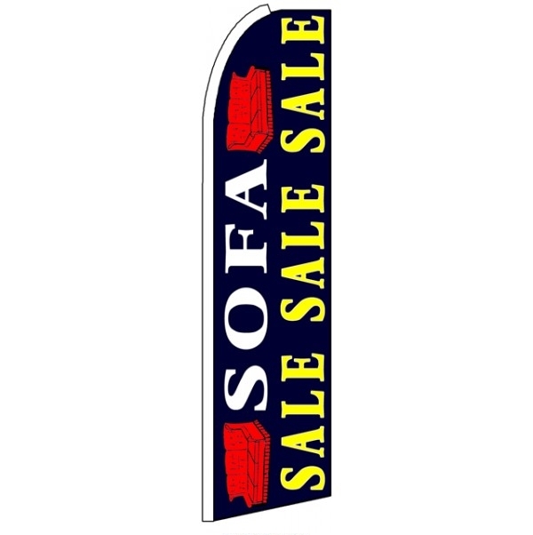 Sofa Sale Sale Sale Feather Flag 3' x 11.5'