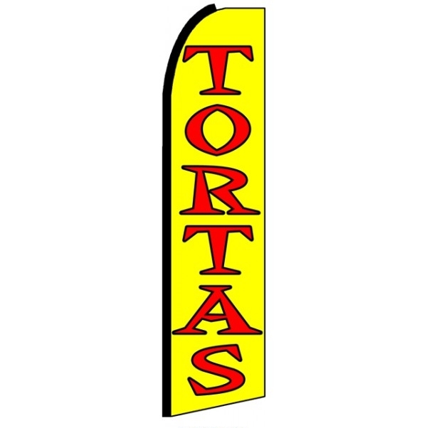 Tortas Feather Flag 3' x 11.5'