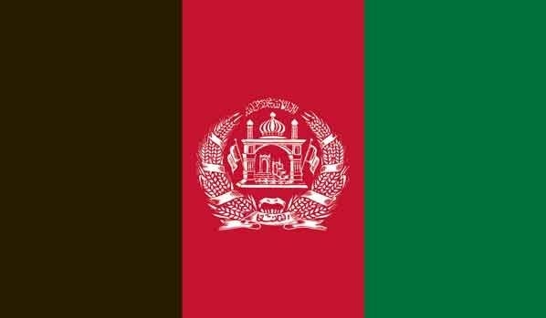 4' x 6' Afganistan High Wind, US Made Flag