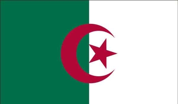 5' x 8' Algeria High Wind, US Made Flag