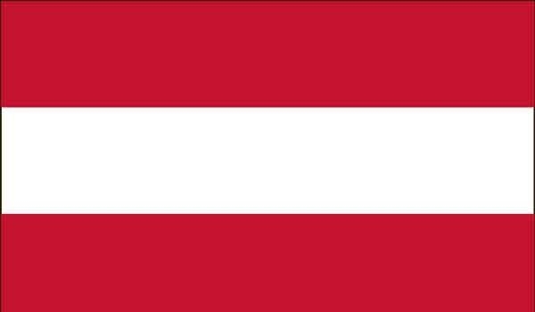 2' x 3' Austria High Wind, US Made Flag