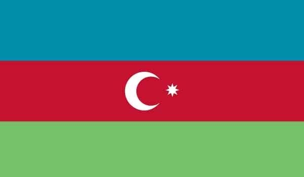 2' x 3' Azerbaijan High Wind, US Made Flag