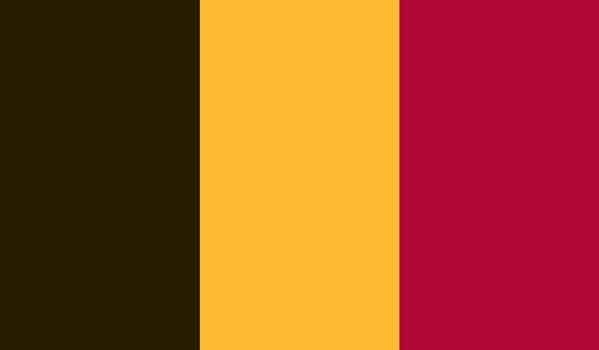 3' x 5' Belgium High Wind, US Made Flag