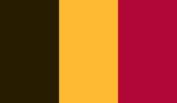 5' x 8' Belgium High Wind, US Made Flag